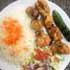 Chicken Kebab with Rice